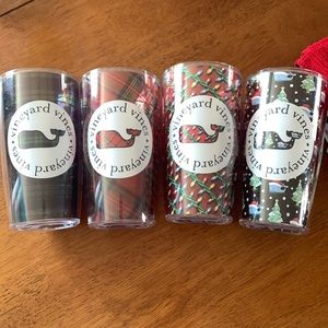 Vineyard Vines Christmas tervis tumblers